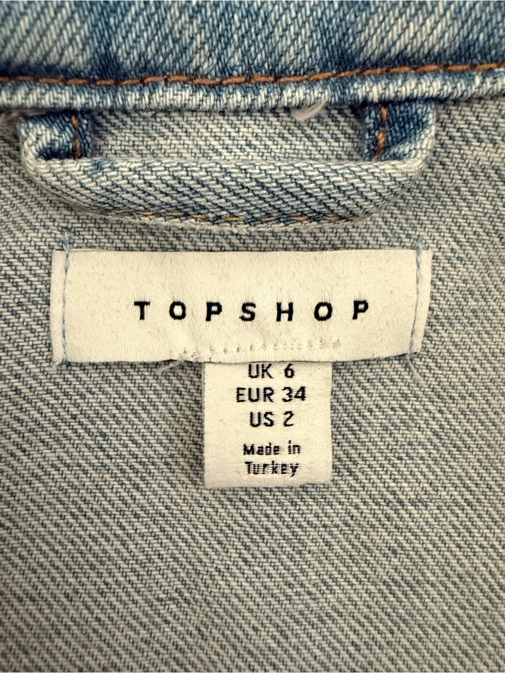 Topshop classic denim